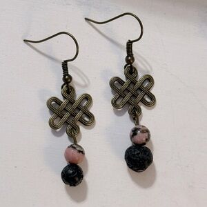 Bronze Dangle Earrings